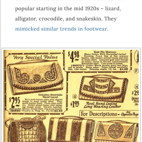 ❗️Sold❗️Vintage 20s Python Wallet Billfold - Picture 11 of 11